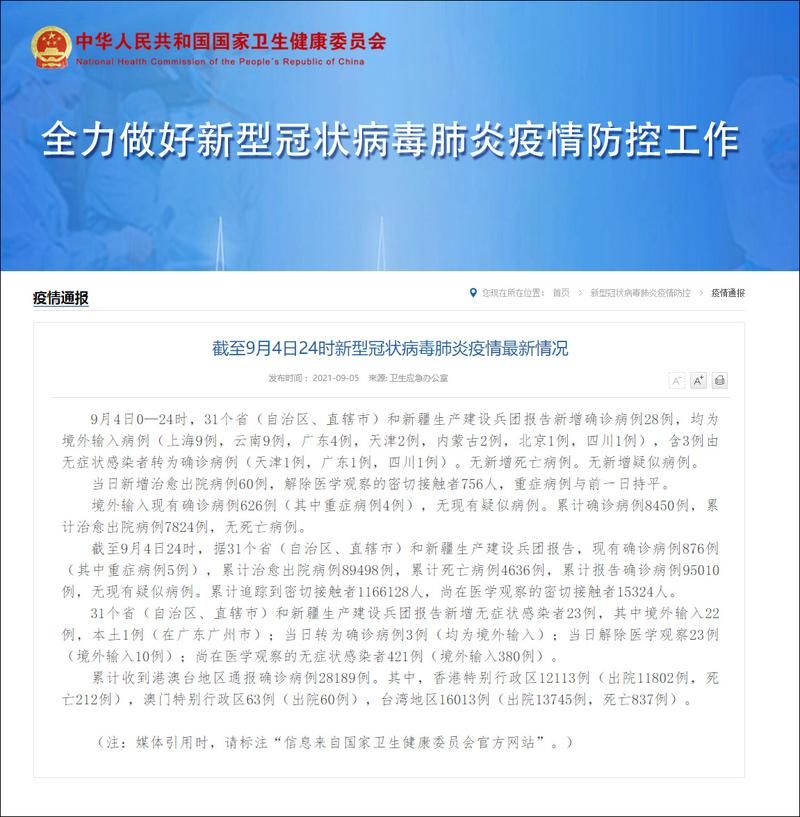 【31个省份新增25例均为境外输入,31省份新增5例 均为境外输入】