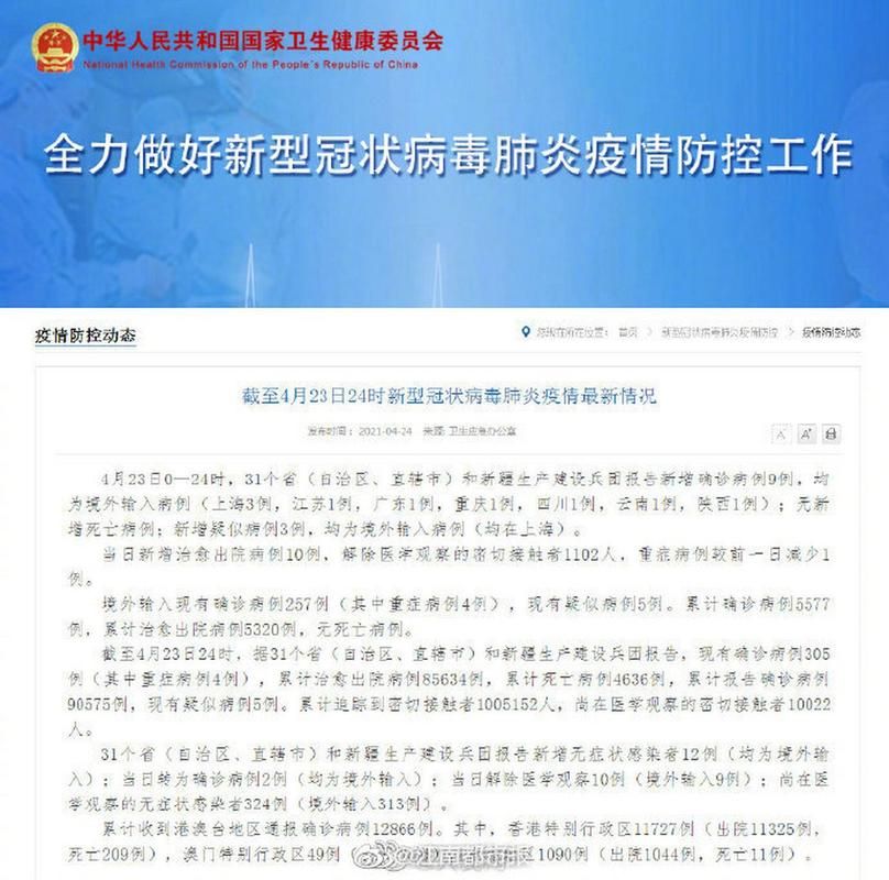 【31省今日新增9例死亡病例,今天新增死亡人数】