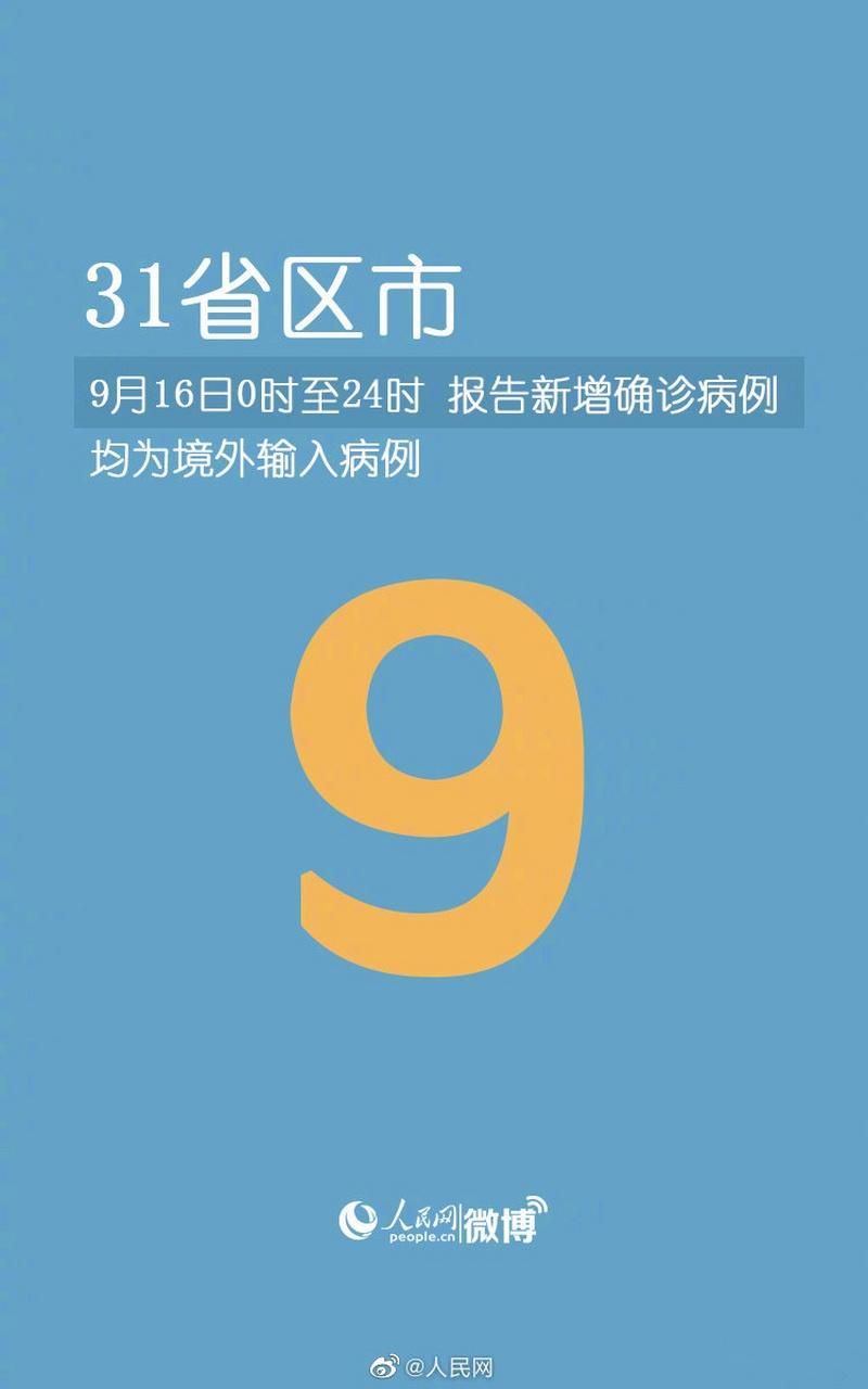 【31省区市增16例境外输入,31省增4例境外输入!!!】