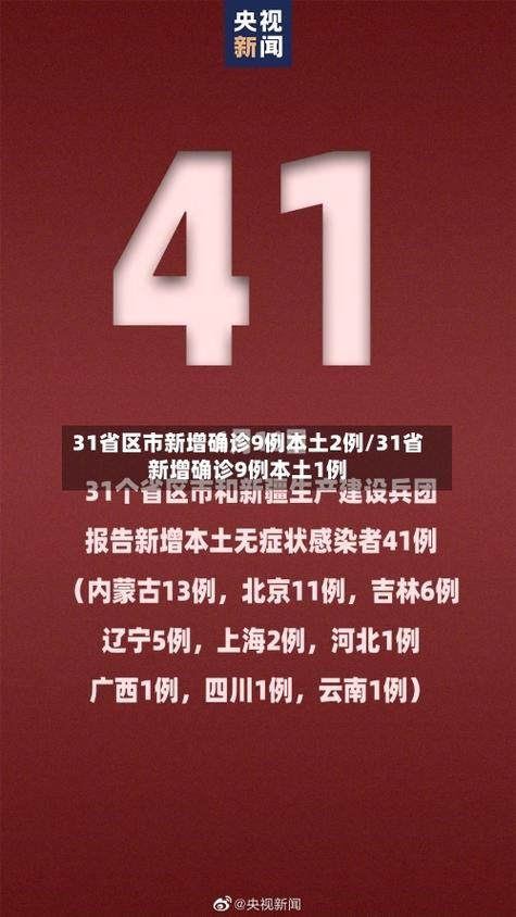 31省市近1天最新疫情数据/31省市今天最新疫情报告
