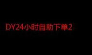 dy自助下单链接/(其实有助手)
