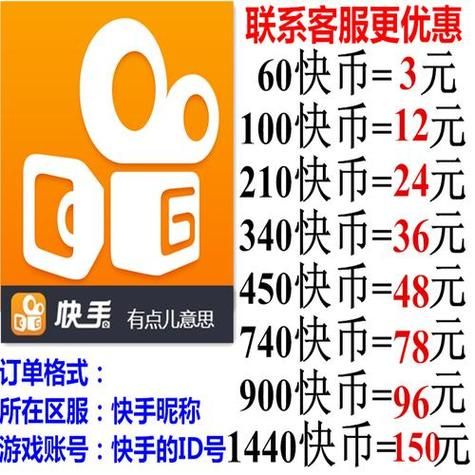 快手业务平台 - 24自助详细充值