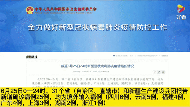 【多地新增25例均为境外输入,新增21例境外输入是哪的】