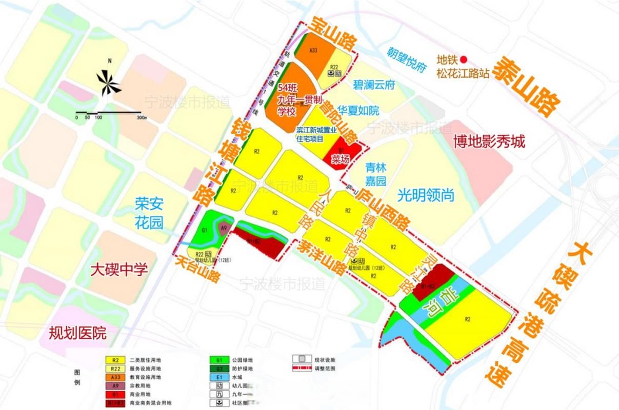浙江宁波北仑区管控区标准最新公布_宁波北仑控制性详细规划图