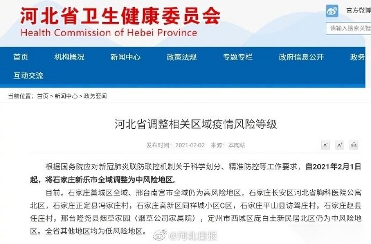 【新乐市最新通告：所有人员足不出户,新乐市新型肺炎最新消息】