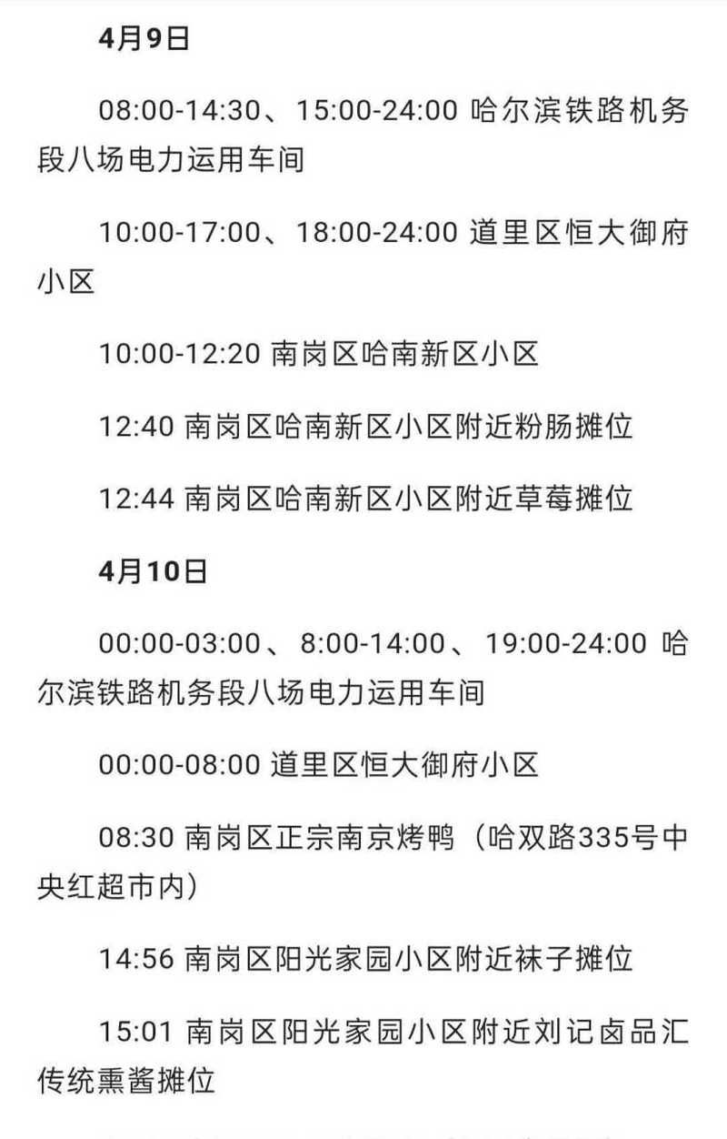  疫情道里区最新情况:疫情道里区最新情况通报