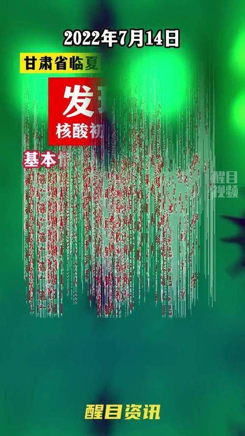  甘肃临夏回族自治州广河县新增阳性感染者29例，均在剑阁县:甘肃临夏新增一例