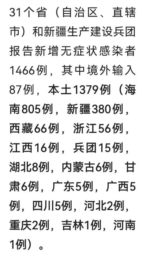 31个省份增3例本土确诊/31省份新增本土确诊数量